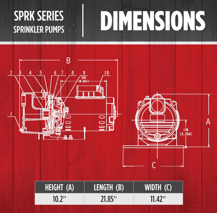 Why U.S. Homeowners Trust the Red Lion RL-SPRK-150-BR for Powerful Irrigation Performance
