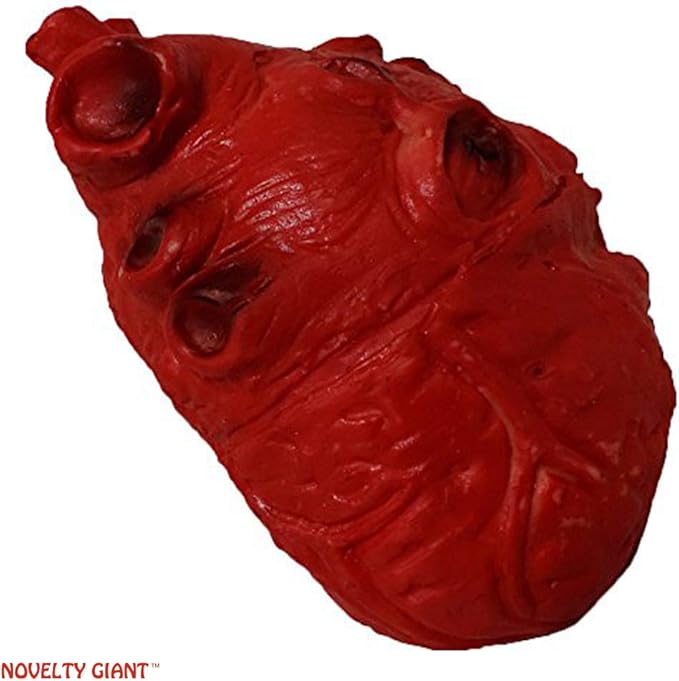 Life Size Foam Heart Gory Halloween Prop