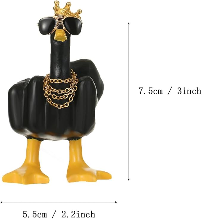 Accddio Funny Resin Garden Statue Decor for Home Office Desk Patio Garden Decor Funny Gifts