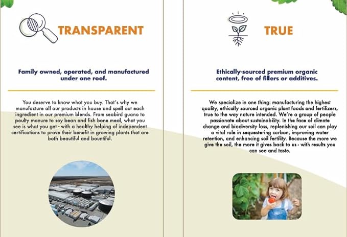 True Organic Chicken Manure – Natural Fertilizer for Soil Health and Plant Growth – Improves Aeration, Drainage, and Moisture Retention