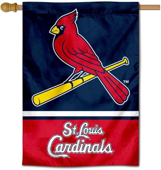 WinCraft St. Louis Cardinals Two Sided House Flag