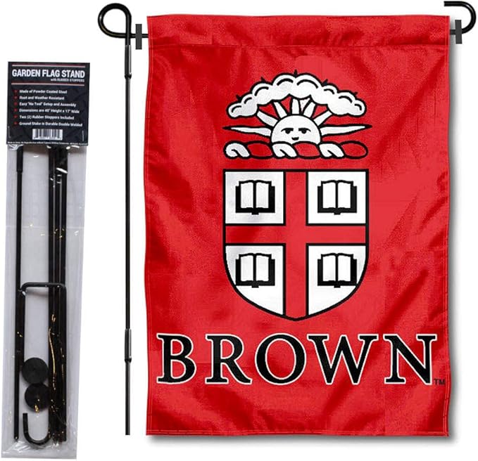 College Flags & Banners Co. Brown Bears Garden Flag with Stand Holder
