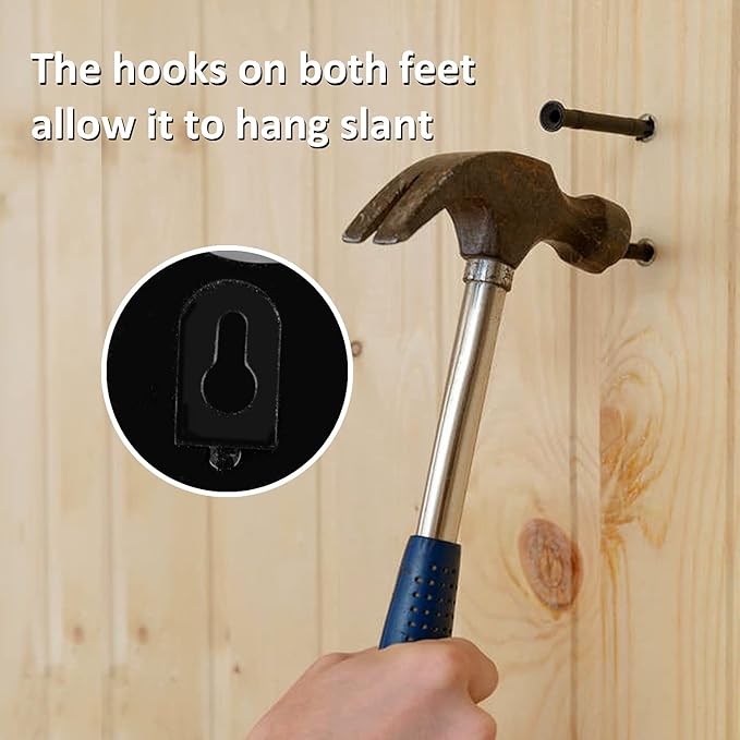 John's Studio Mermaid Wall Decor Outdoor Metal Fish Bathroom Hanging Art Glass Blue Ocean Theme Decorations for Home, Pool and Patio