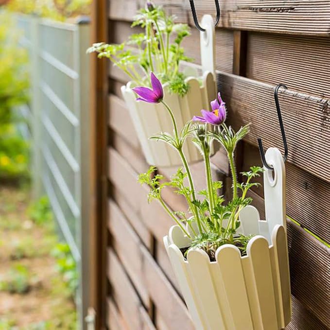 Vindar 3 Pack 6 Inches Bird Feeder Hook Heavy Duty Big S Hooks Hangers for Kitchen, Office, Wind Chimes, Lanterns, Gardening Tools, Hummingbirds Feeders, Bird House, Lanterns