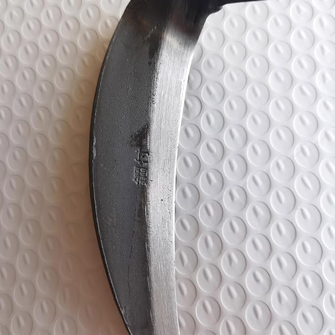 Kana Hoe 217 Japanese Garden Tool - Hand Hoe/Sickle is Perfect for Weeding and Cultivating,Solid Wood Handle for Gardening Tools