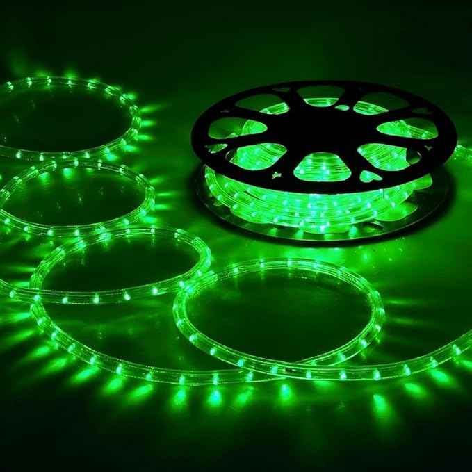150ft LED Rope Lights Outdoor, 1080 LED Connectable and Flexible Tube Lights with 8 Modes, Waterproof LED Rope Lighting for Garden, Patio, Pool, Bedroom, Party, Indoor Outdoor Christmas Decor (Green)