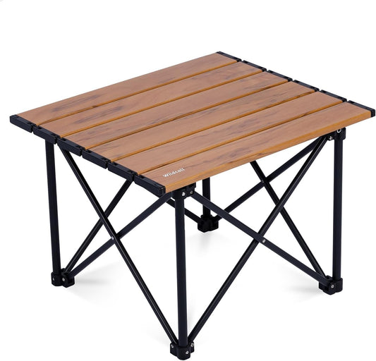 WildCall Ultralight Camping Table, Compact Aluminum Folding Beach Table with Carry Bag for Outdoor, Picnic BBQs, and Cooking