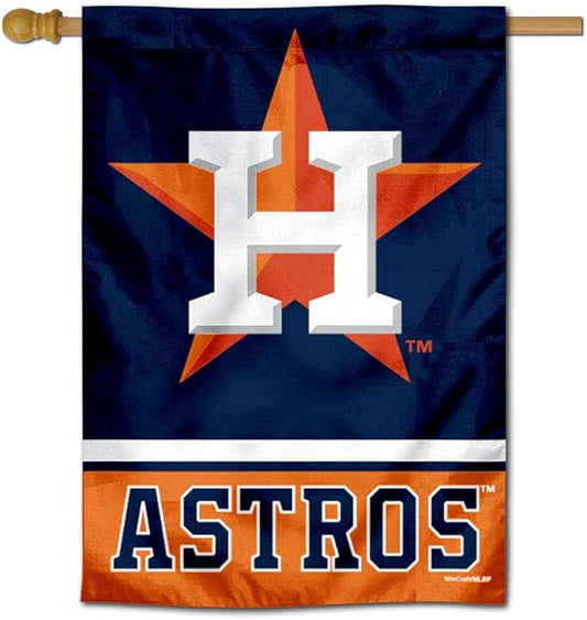 WinCraft Houston Astros Two Sided House Flag