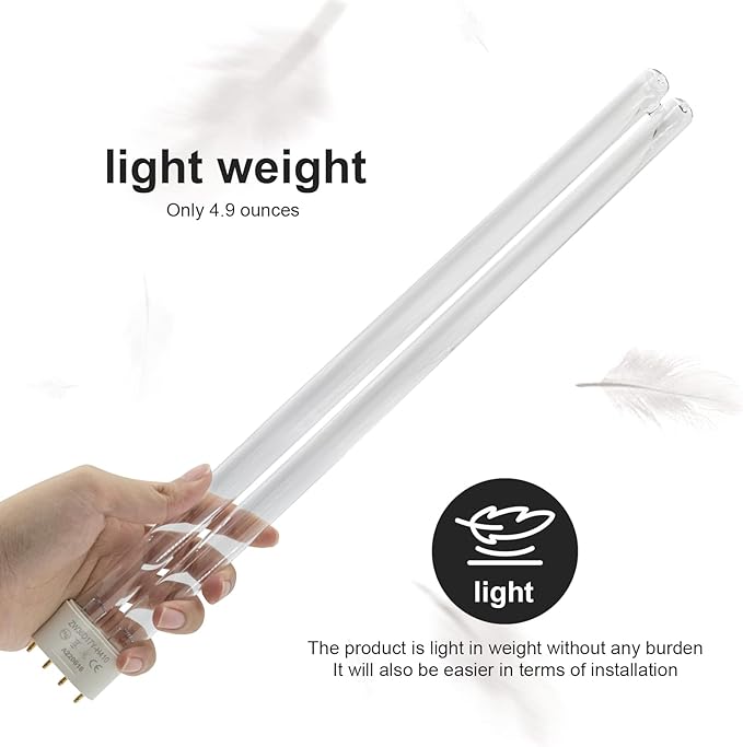 Two 36W 36 Watt UV Bulb Lamp 2G11 Base-4 Pin For JEBAO, New