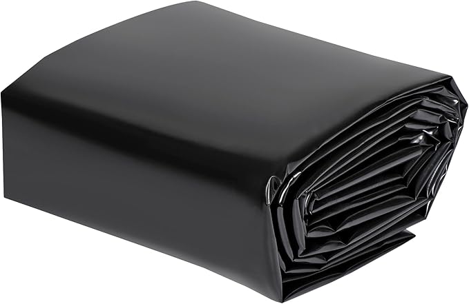 Pond Liners 20 x 30 Feet, Easy Cutting LDPE Pond Liner 20 Mil, High Preformed Koi Pond Liner for Ponds, Streams, Fountains and Garden Waterfall