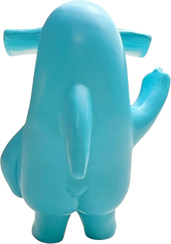 Jxueych Rebellious Hammerhead Shark Figurine, Miniature Hammerhead Shark Standing 3.7 Inch, Adorable Mini Shark - The Perfect Fusion of Cool and Quirky