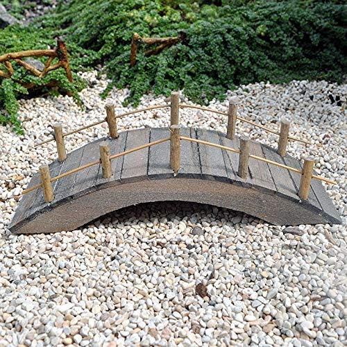 Wooden Bridge for Miniature Garden, Fairy Garden