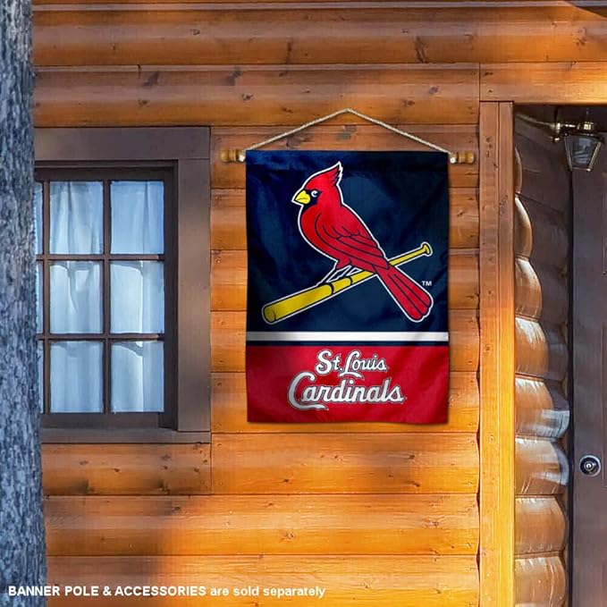 WinCraft St. Louis Cardinals Two Sided House Flag