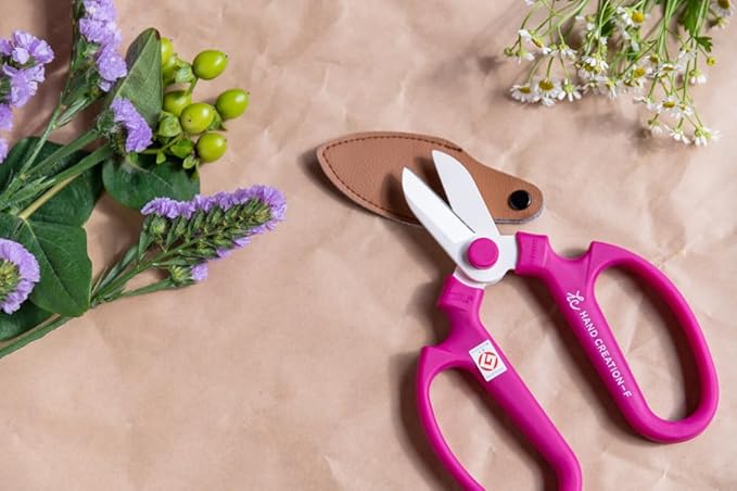 SAKAGEN HAND CREATION Flower Shears Type F-170 Scissors (Blue)
