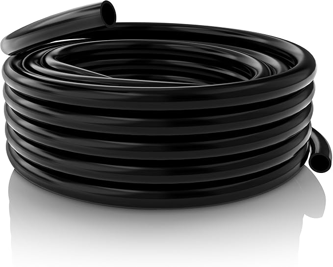 Alpine Corporation 100' PVC Tubing with .25" Inside Diameter for Ponds and Fountains