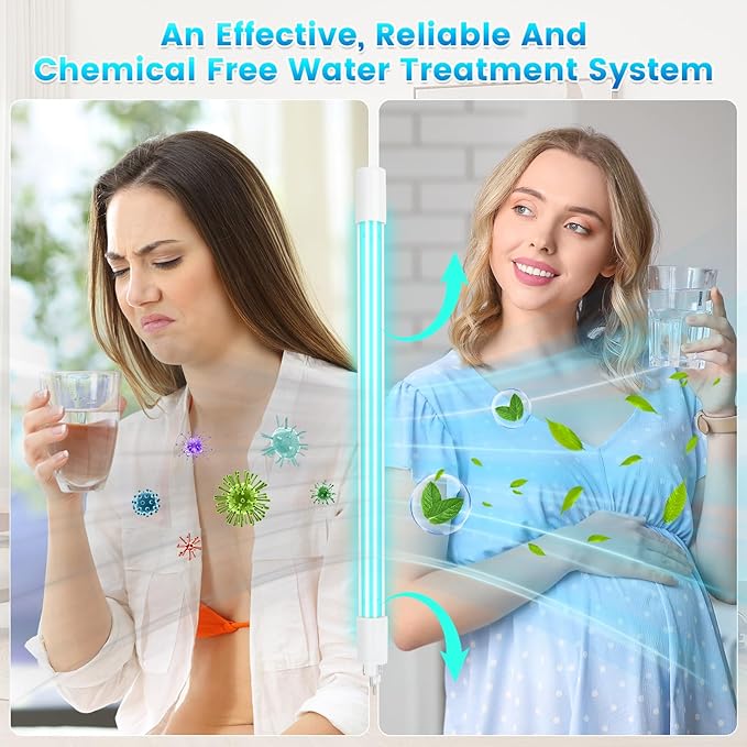 S200RL-HO for VIQUA Replacement Üν Lamp for VIQUA VH200 System, Üν Bulb 100% Compatible with VIQUA VH200, SC-200, SCM-200, SPV-200, SP200-HO, SPV-3.5 Systems, Lamp Life 18,000h | OEM Quality Premium