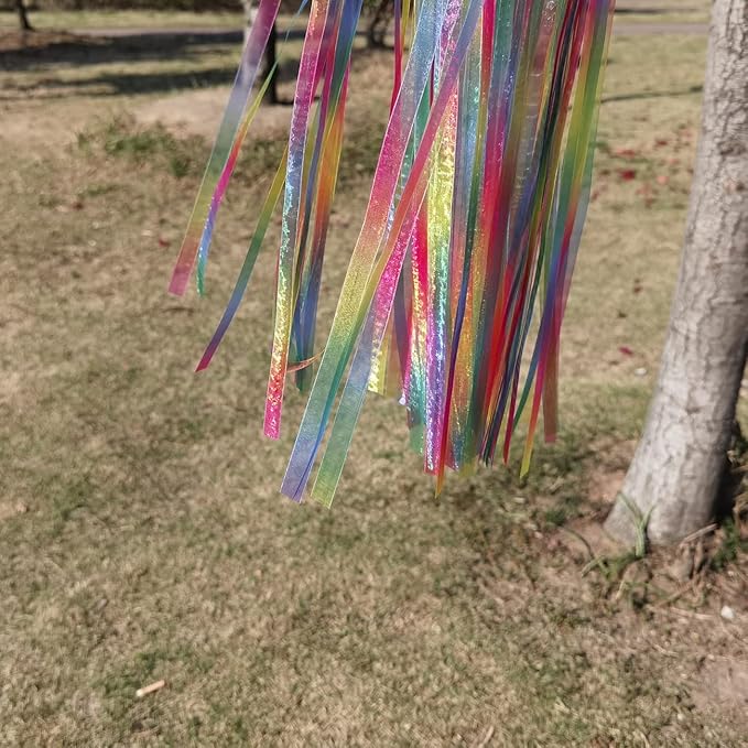 Ribbon Windsock Streamer, Outdoor Decorations for Your Patio, Garden, Yard, Dock and Camper, 49-Inch, WS49-XS