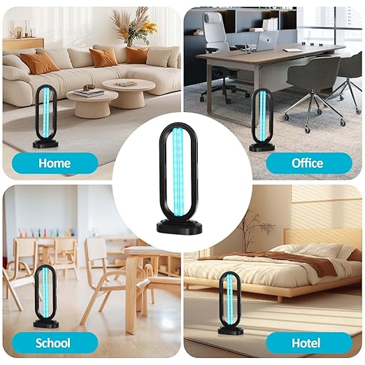 UV Light Sanitizer Replacement Light Bulb with Ozone,UVC Home Disinfection Device Light Bulb,38W UV Light Bulb,1 Count