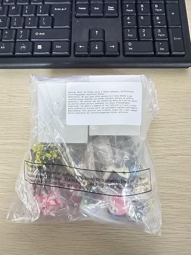 Skylety 64 Pieces Miniature Garden Accessories Mini Animals Miniature Ornament Kit Animal Figurines Miniature Micro Landscape Accessories for Dollhouse Decoration Plant House Decor