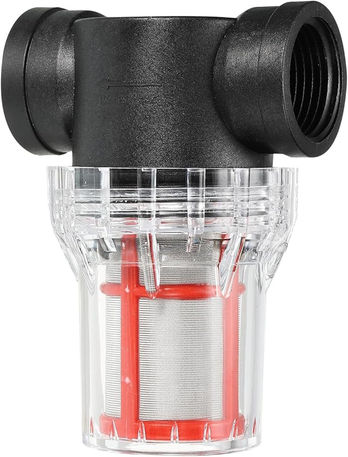 PATIKIL 1 Inch Water Pump Strainer Filter, Pipe Water Pump Strainer with 200 Mesh Stainless Steel Filter Screen for Irrigation Garden