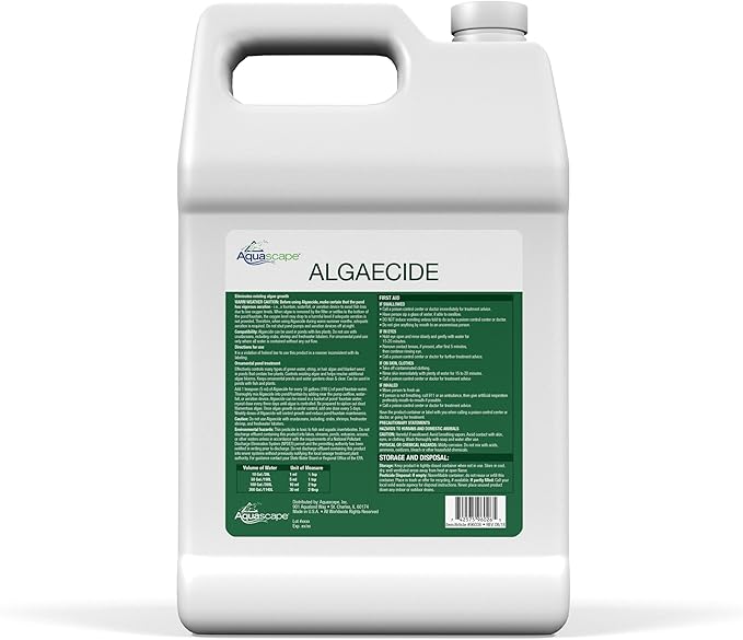 Aquascape 96026 Algaecide for Pond, Waterfall, and Water Features, 1-Gallon