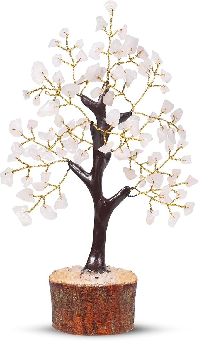 Rose Quartz Crystals, Good Luck Money Tree, Pink Room Decor, Spiritual Items, Rose Quartz Money Tree, Crystal Gifts, Good Luck Gems, Crystal Quartz Tree, Pink Crystals, Stone Decorations