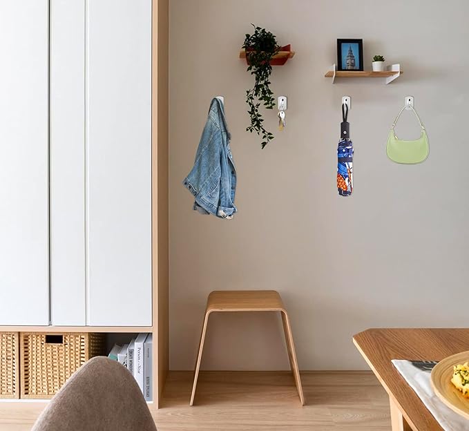 Ceiling Hooks for Hanging Plants 2.5in 2Pack Metal Plant Bracket Iron Wall Mount Lanterns Hangers for Hanging Bird Feeders, Lanterns, Wind Chimes, Planters, Outdoor Decoration Hooks