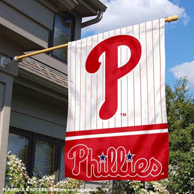 WinCraft Philadelphia Baseball Double Sided House Flag