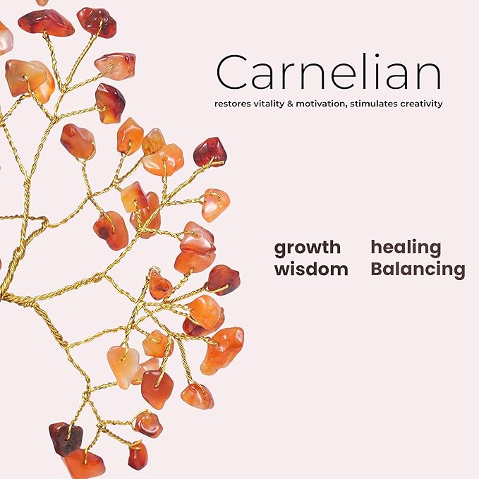 Carnelian, Crystal Tree, Carnelian Crystal, Crystals And Stones, Gemstones, Carnelian Tree, Gemstones, Good Luck Money Tree, Spiritual Items, Crystal Tree Of Life, Feng Shui Tree, Gem Tree, Reiki