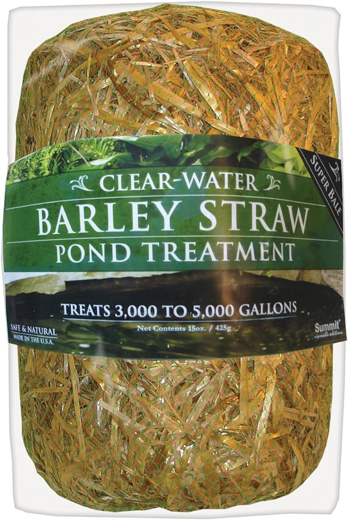 SUMMIT 135 Clear-Water Barley Straw Bale 15 oz, Treats up to 5000-Gallons