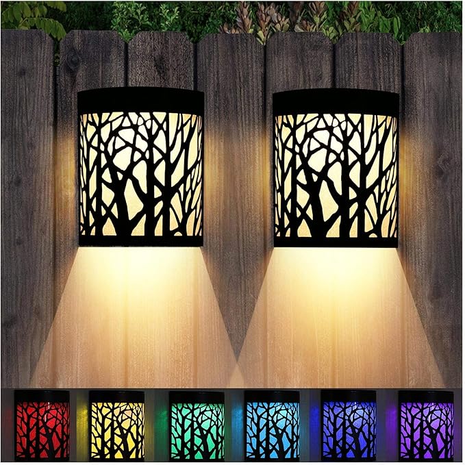 DenicMic Solar Lantern 1 Pack + Wall Lights 2 Pack