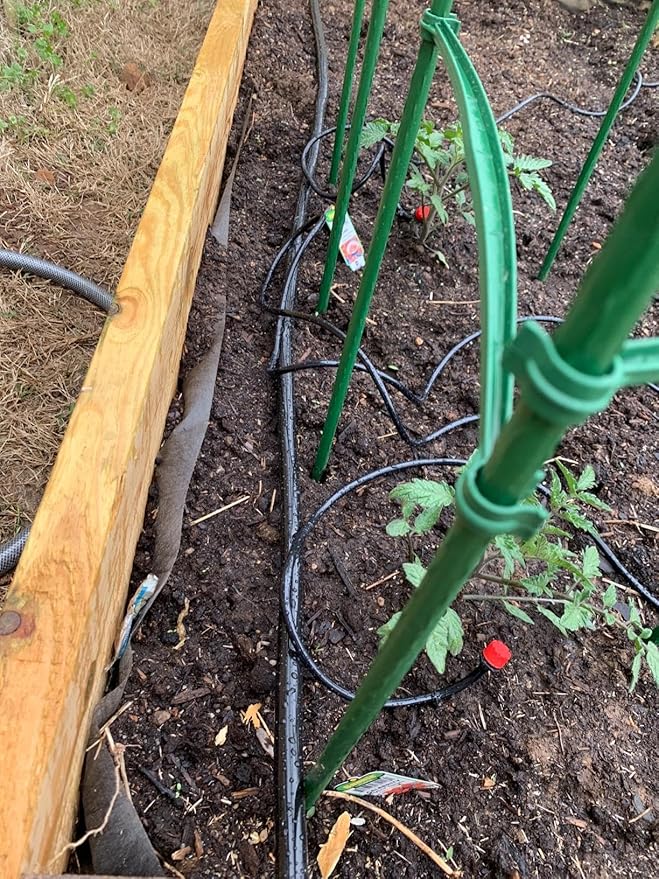 Black Vinyl Tubing 1/2” ID × 5/8” OD - 100 Feet PVC Flexible Plastic Tube Hybrid Hose, Transfer Water Air Oil for Pond Fountain Garden, Non-toxic and BPA free