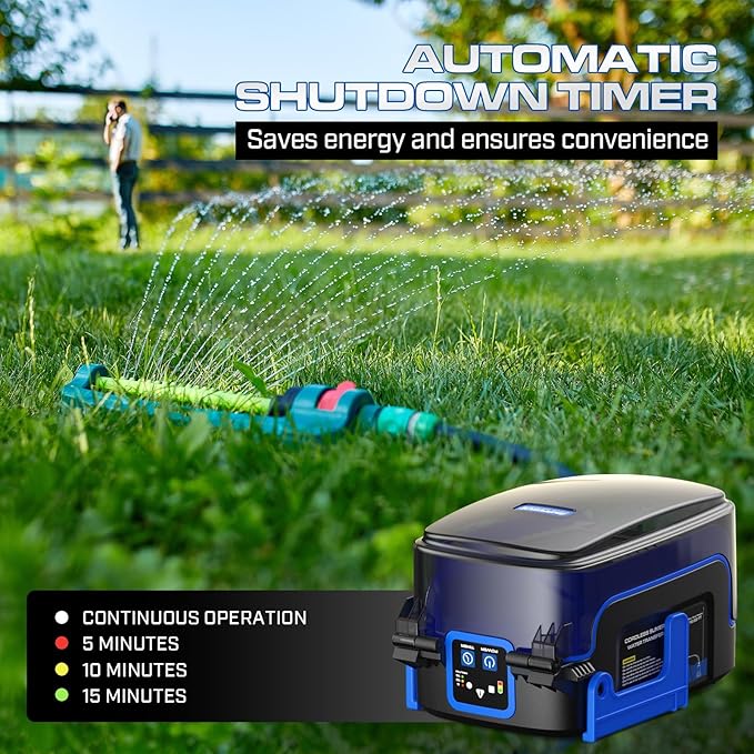 20V Cordless Submersible Water Transfer Pump, 1003 GPH Portable Sump Pump, 4.0Ah Battery Powered Water Pump Runtime 1H Ideal for Pool, Spa, Hot Tub, Garden, Flood Relief, and Outdoor Projects