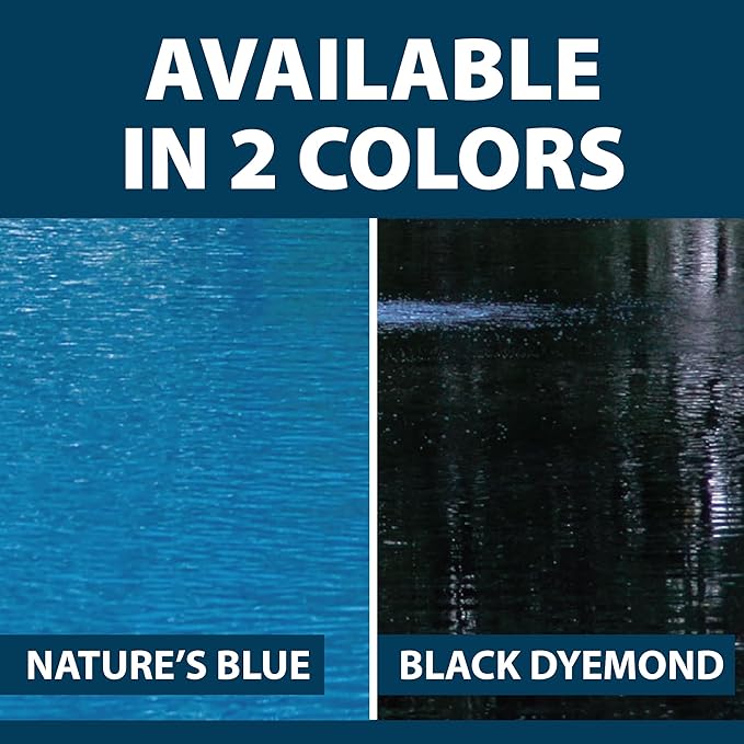 Airmax Pond Dye Packets Natures Blue Colorant for Large Pond & Lake, Beneficial UV Blocking Color Concentrate, Maintain Clean & Clear Pond, Fish, Bird & Animal Safe, Easy Treatment, 4 Soluble Packets