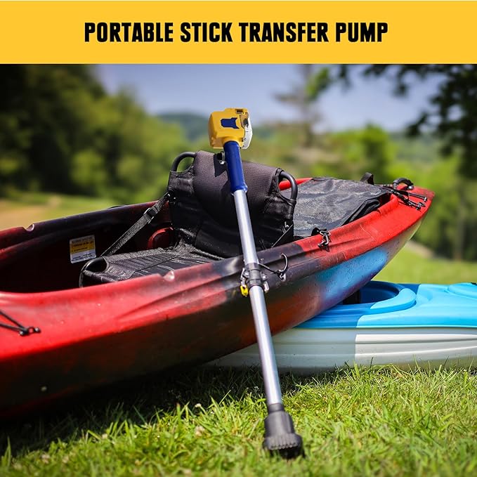 Cordless Stick Water Transfer Pump Compatible with Dewalt 20V Battery, 720GPH Brushless Deep Well Submersible Pump, Portable Sump Pump Stick Utility Pump for Pool Garden Pond (Tool Only)