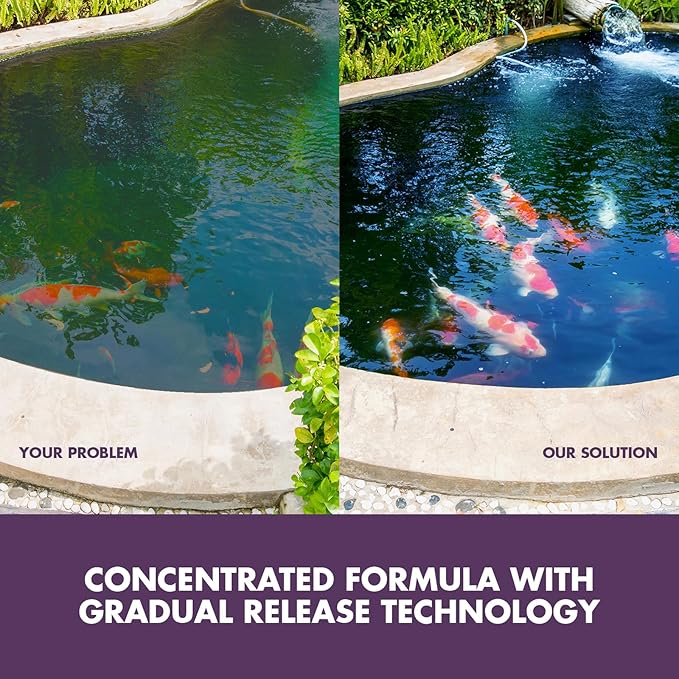 Nature's Core Muck Removal Tablets Natural Pond Sludge Remover, Cleans & Clears Away Muck & Sludge, Safe for The Environment, Treats 1,500 Sq Ft, 3 Month Supply, 16 Scoops, 8 lb