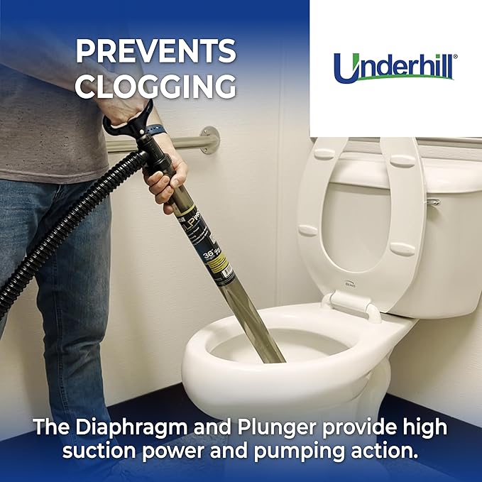Underhill Diaphragm and Plunger for Water Pump Big Gulp Pro 36 Inch and Gulp Pro 22 Inch Pumps, Replacement Parts, Repair, A-GRPD