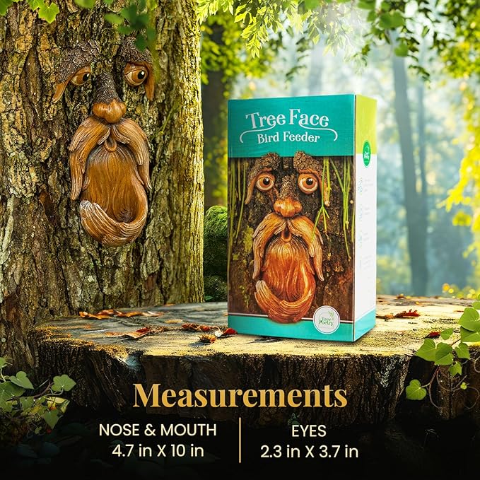 Tree Face, Tree Faces Outdoor, Tree Art, Tree Decorations Outdoor, Tree Faces, Tree Stump Decor, Face for Tree Trunk, Outdoor Tree Decorations, Tree face Decor, Tree Faces Decor Outdoor, Tree Eyes