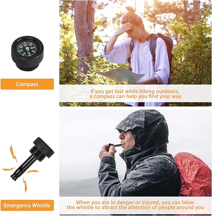 Folding Shovel, (24.21'') Camping Shovel, Survival Off Road E Tool Shovel, with Pickaxe, Portable Bag, High Carbon Steel, for Digging, Backpacking, Hiking, Gardening, Emergency, Outdoor