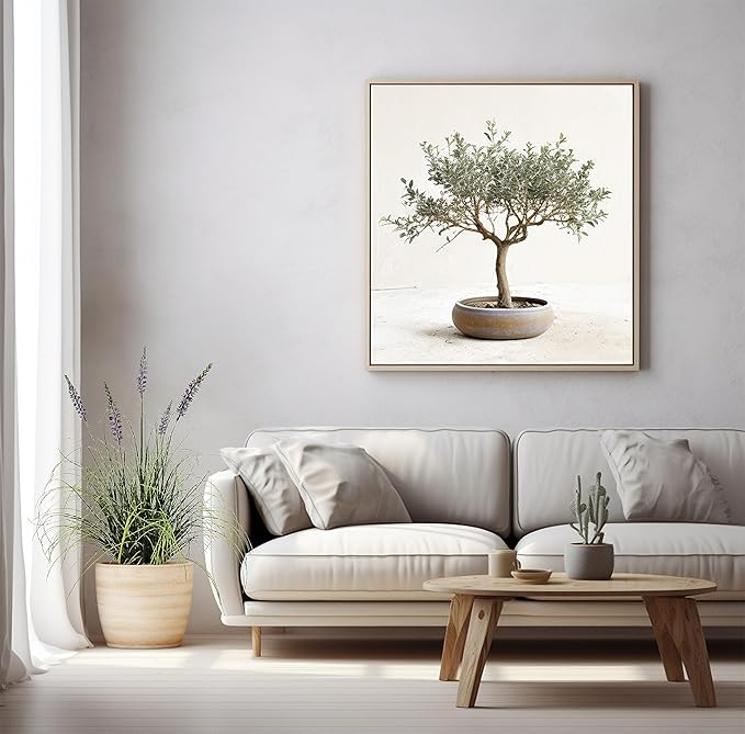 Artificial Plant 35in(2pack) Tall Artificial Lavender Plant,Faux Plants Indoor Home Decorative Artificial Plants & Flowers in Pot Fake Plant, House Plant Indoor