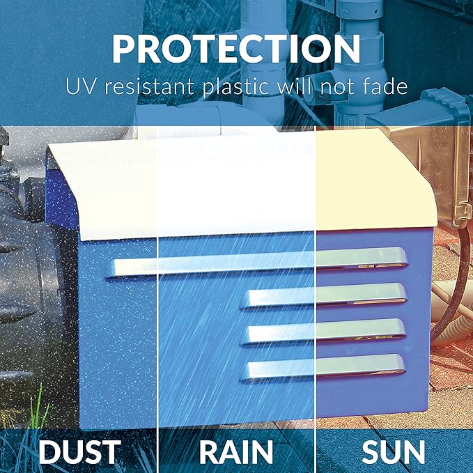 Red Lion 97101001 1 HP 63 GPM Sprinkler Pump with Blue Devil Adjustable Motor Cover Bundle