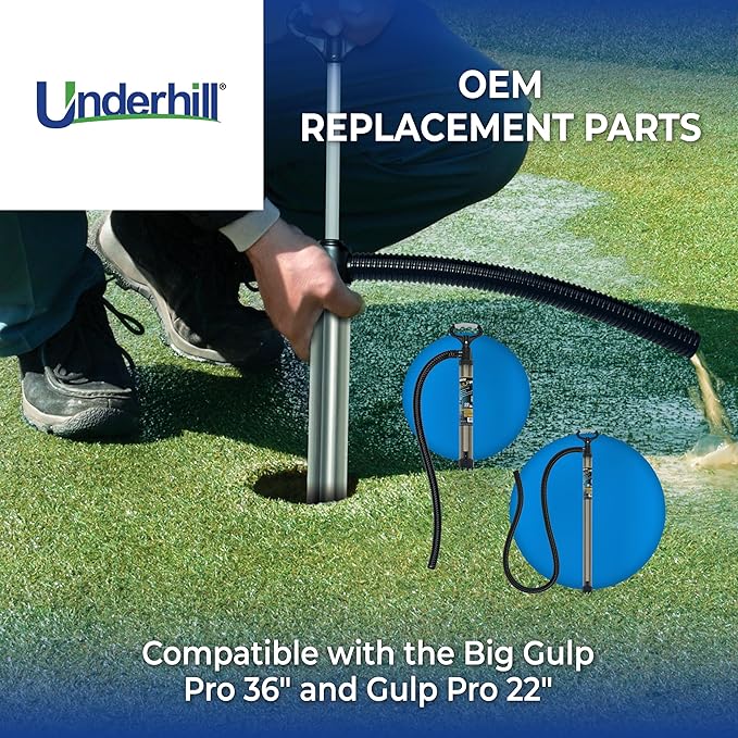 Underhill Top Elbow for Water Pump Big Gulp Pro 36" and Gulp Pro 22" Pumps, Replacement Parts, Repair, for Irrigation, Fountain, Sprinkler, Fluid Transfer, Boats, A-GRPTE