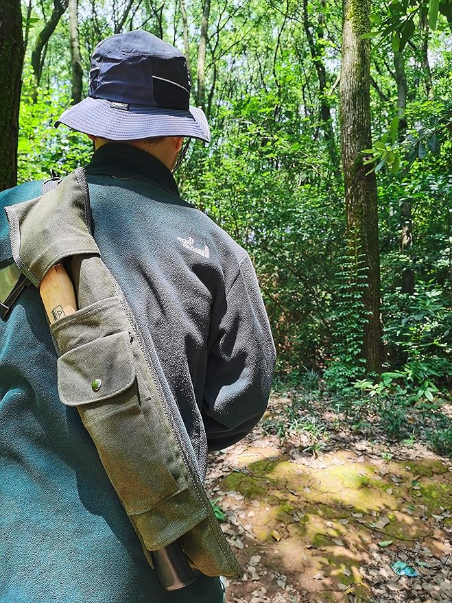 TIPU Axe and Saw Sling, Agawa Saw Bag, Bucksaw Bag, Canvas Sheath for BOREAL21 Folding Bow Saw